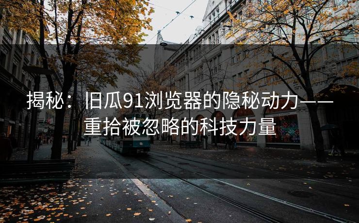 揭秘：旧瓜91浏览器的隐秘动力——重拾被忽略的科技力量